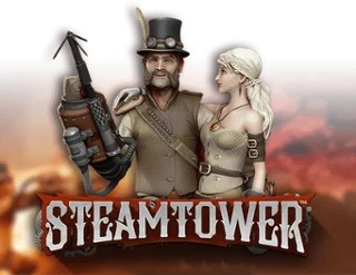 Steam Tower Slot logo by NetEnt at Dragonia CasinoSteam Tower Slot